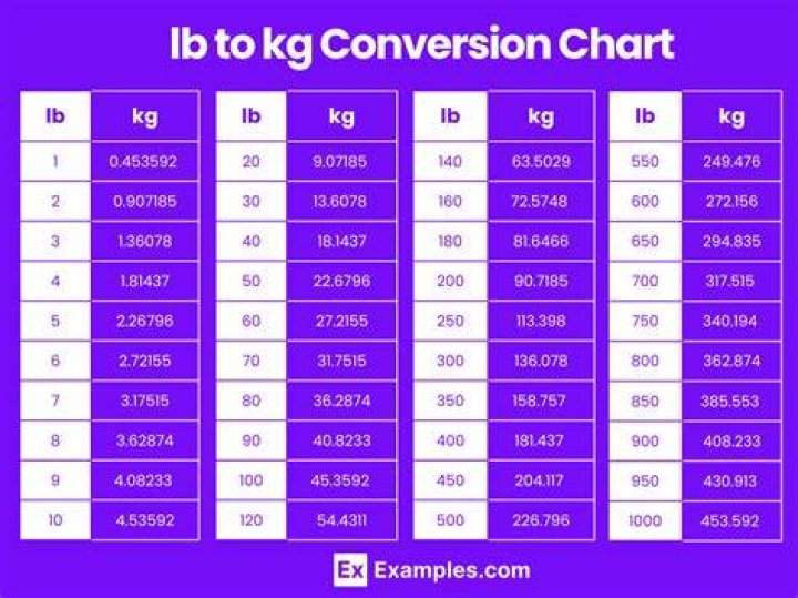 1 Pounds To Kilograms Converter