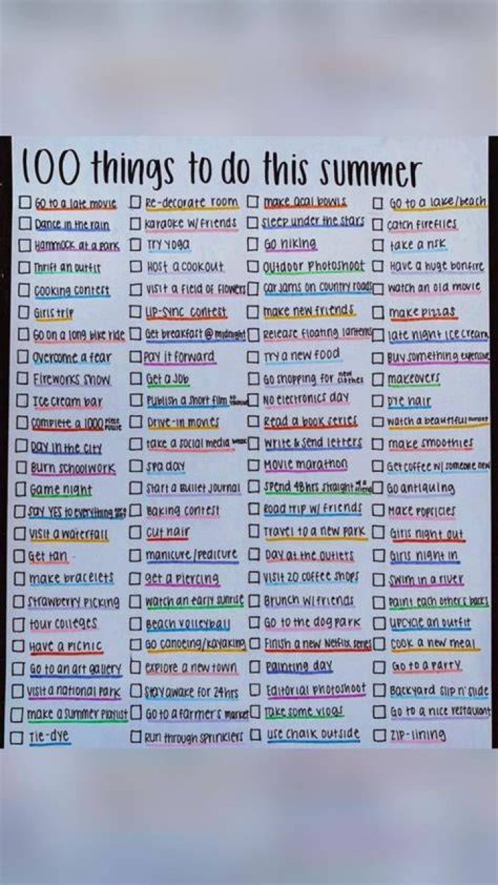 100 Things 2 Do For Me THE COLOR RUN&trade; The Global 5k Phenomenon