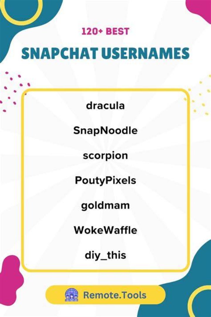 120+ Best Snapchat usernames and all you need to know (2023)