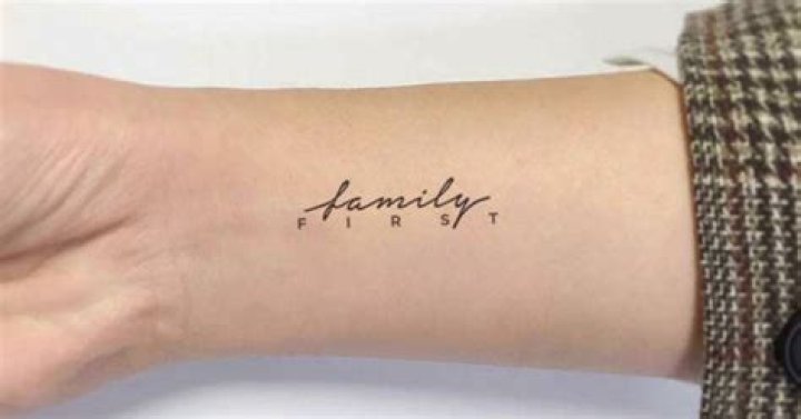 55 Best First Family Tattoo Ideas For Men and Women (2019)