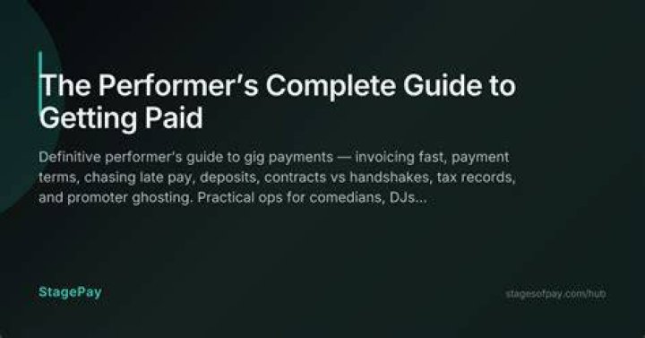 A Complete Guide To Getting Paid