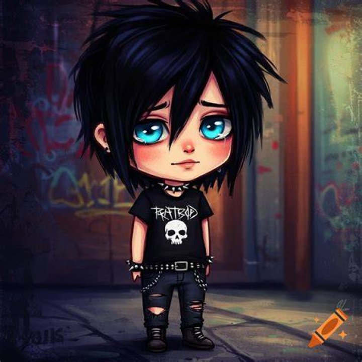 Anime Emo Cartoon Characters / If you're reading this, you most likely