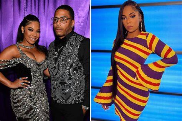 Ashanti, 43, &lsquo;pregnant&rsquo; with first baby with boyfriend Nelly as couple