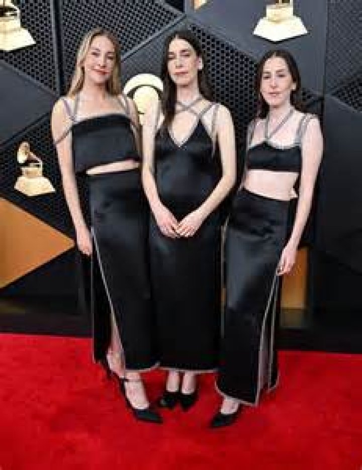 At the Grammys, sister trio HAIM makes rock 'n' roll history