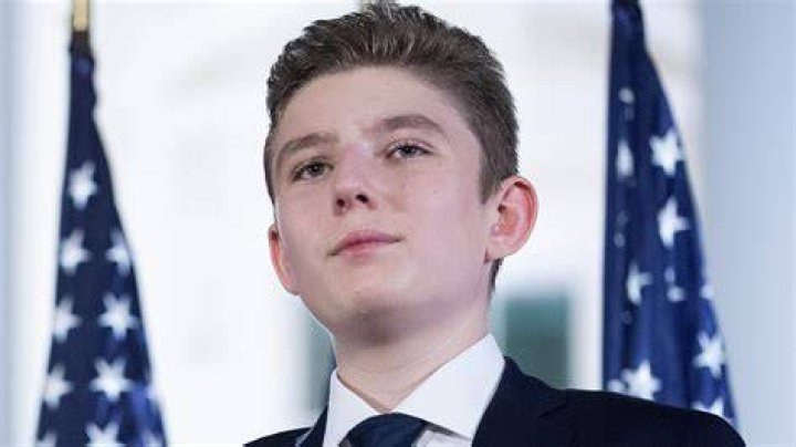 Barron Trump, in Spotlight for White House Holidays, Has Fierce