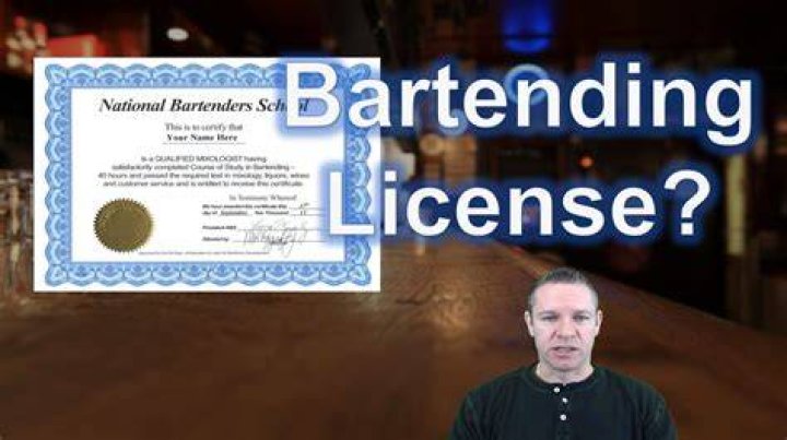 Bartending License a Licensed Bartender Online