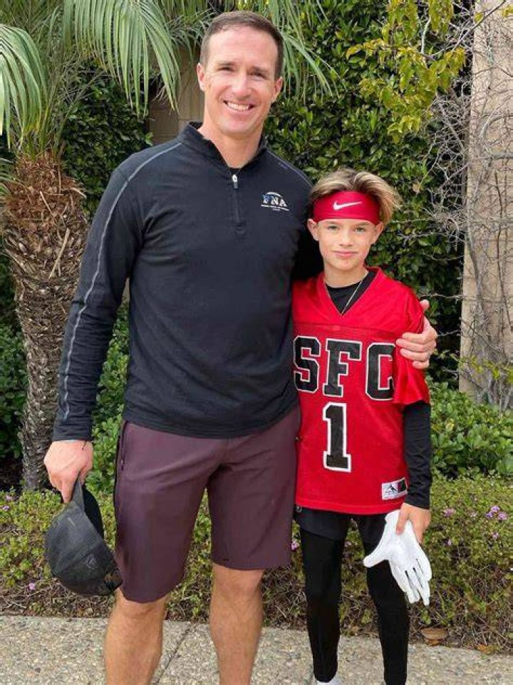 Baylen Brees, Drew Brees' Son