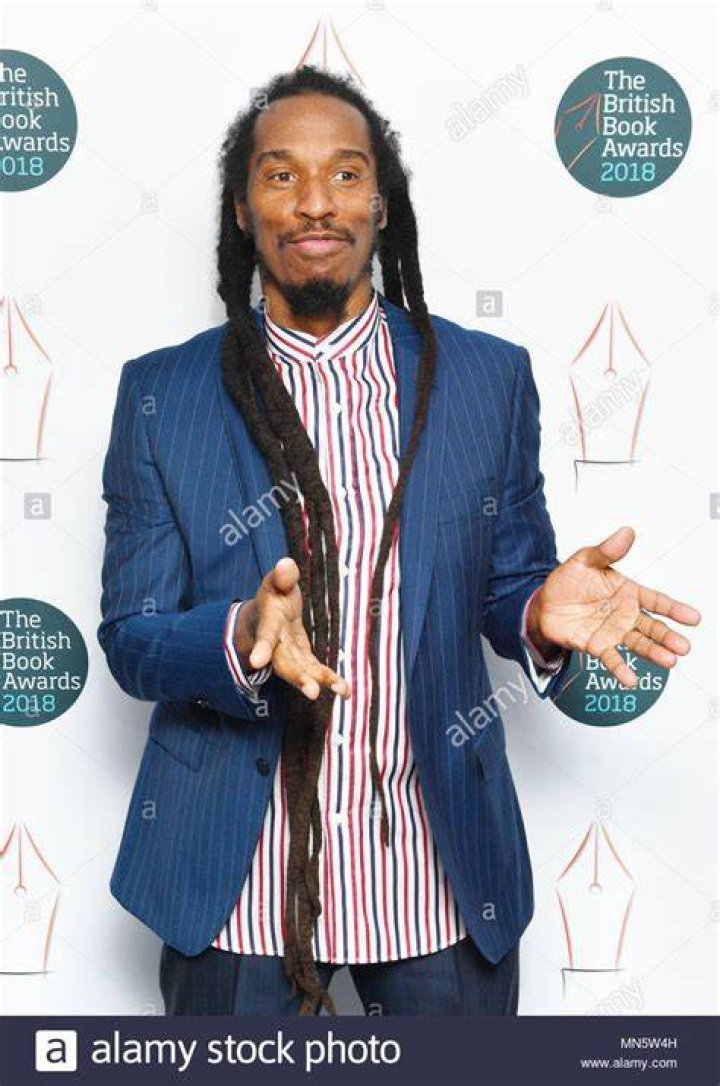 Benjamin Zephaniah arriving for the world premiere of the Bob Marley