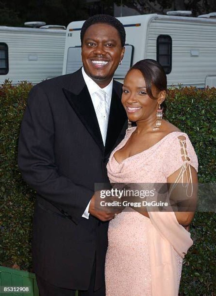 Bernie Mac, Wife Rhonda & Daughter Je'niece "Mr. 3000" Premiere at the