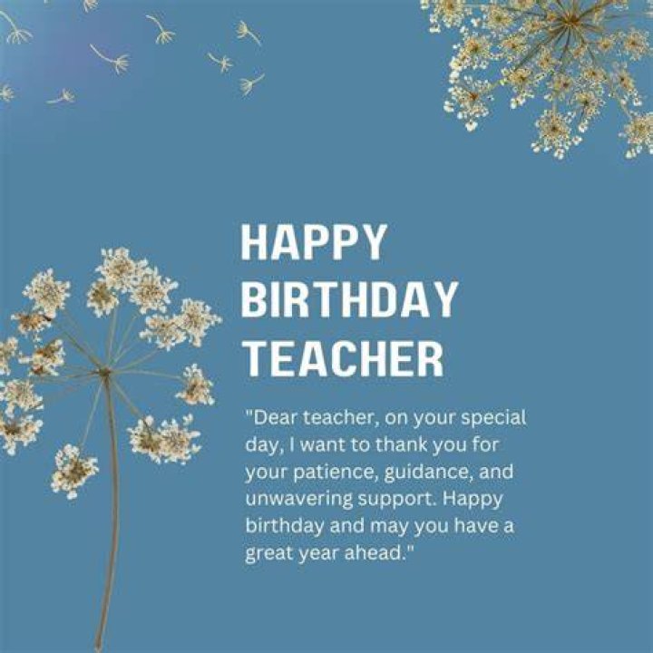 Birthday Wishes for Teacher Wishes & Messages Blog