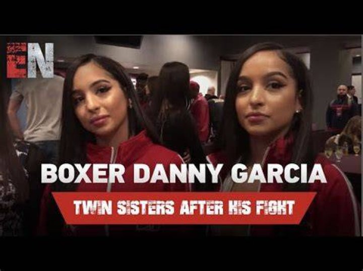 Boxer Danny Garcia Twin Sisters After Fight YouTube