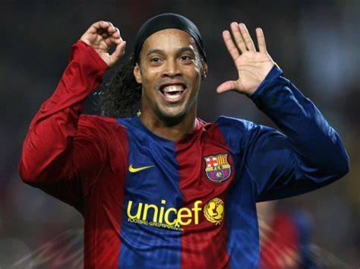 Brazilian Footballer Ronaldinho Gaucho Scores Big, This Time In A Face
