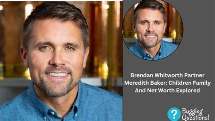 Brendan Whitworth Wife Meredith Baker