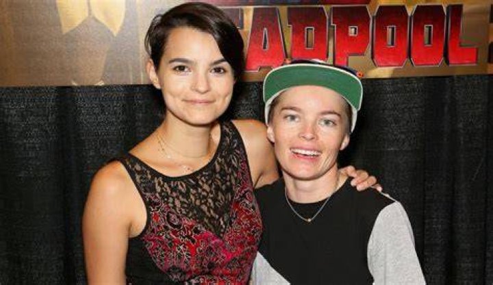 Brianna Hildebrand and girlfriend at LMM airport 09 GotCeleb