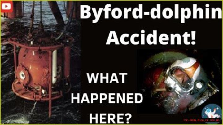 Byford Dolphin Accident The Horrible Ends Of Five Deep Sea Divers