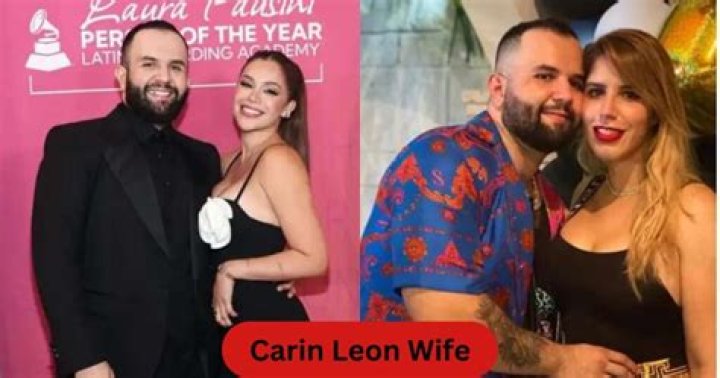Carin Leon is Married to Wife Alenjandra Esquer. TG Time
