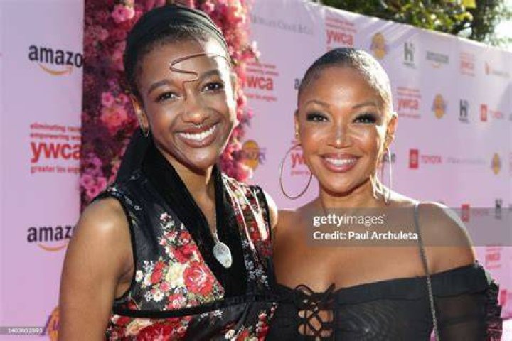 Chante Moore and her daughter Sophia