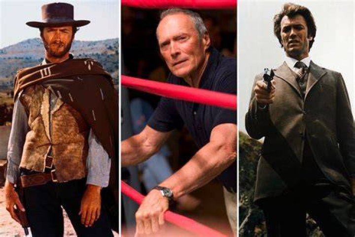 Clint Eastwood's height, weight. Thought aged, but slim and strong