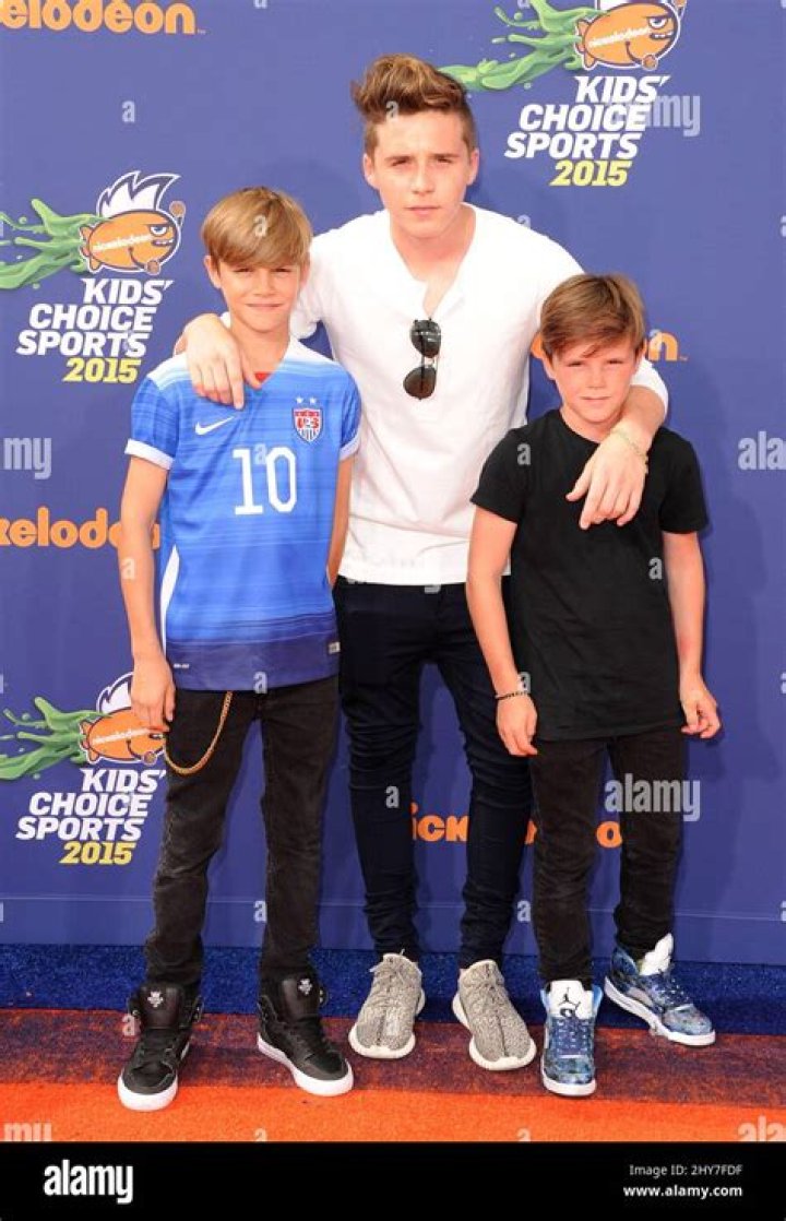 Cruz Beckham Picture 1 Nickelodeon Kids' Choice Sports Awards 2014