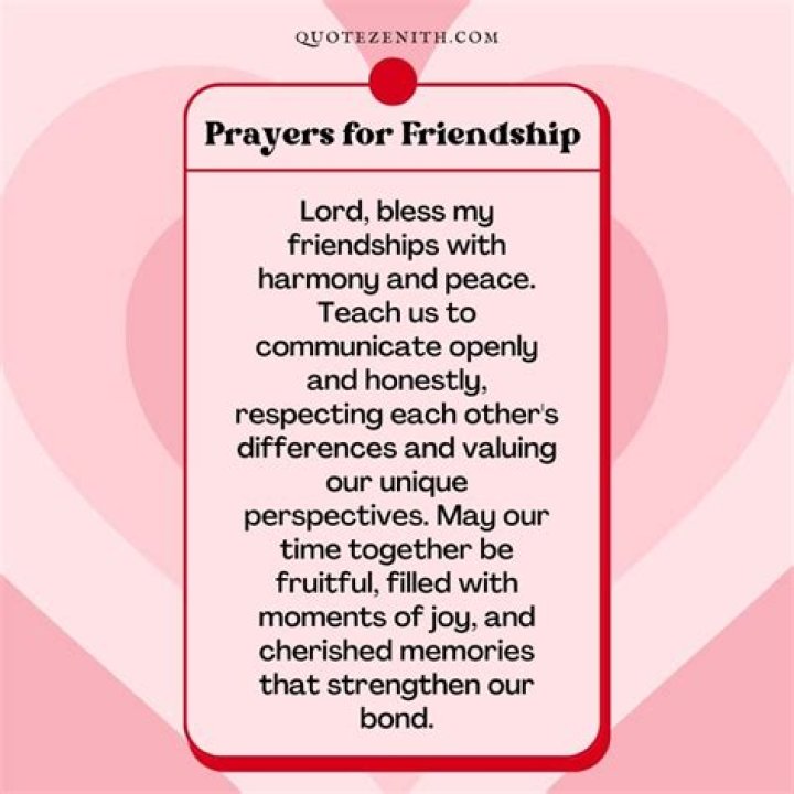 Daily Prayer for Friendship Prayer for friendship, Prayers, Daily prayer