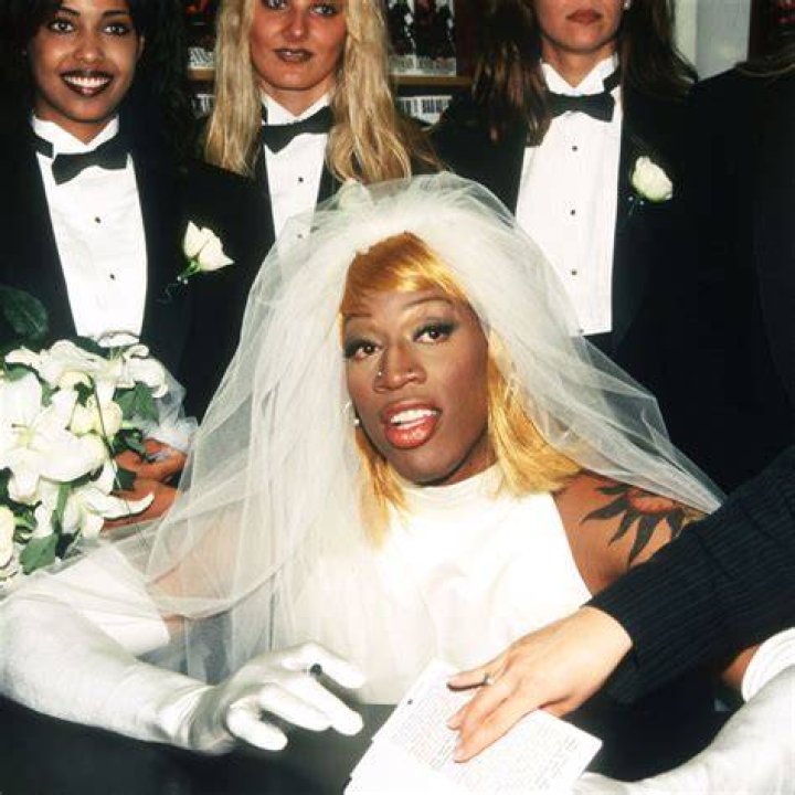 Dennis Rodman Wedding Gown For Short Brides believe it or not, dennis