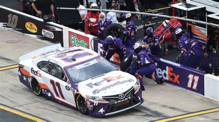 Denny Hamlin crew members suspended four races over tungsten drop