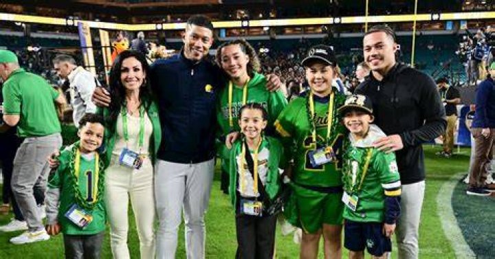 Details about Notre Dame Coach's wife, kids, parents andmoreexplored