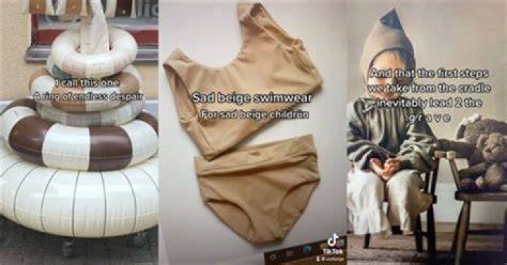 Discoveries In His Sad, Beige Wardrobe
