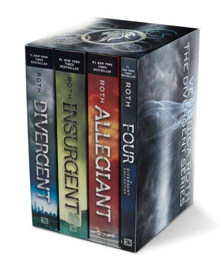 Divergent Series Set Divergent, Insurgent, Allegiant, Four Walmart