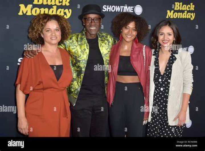 don cheadle & family Black celebrity kids, Celebrity families, Black
