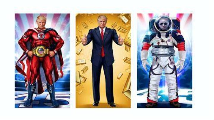 Donald Trump Wants to Sell Bizarre NFT Trading Cards of Himself for $99