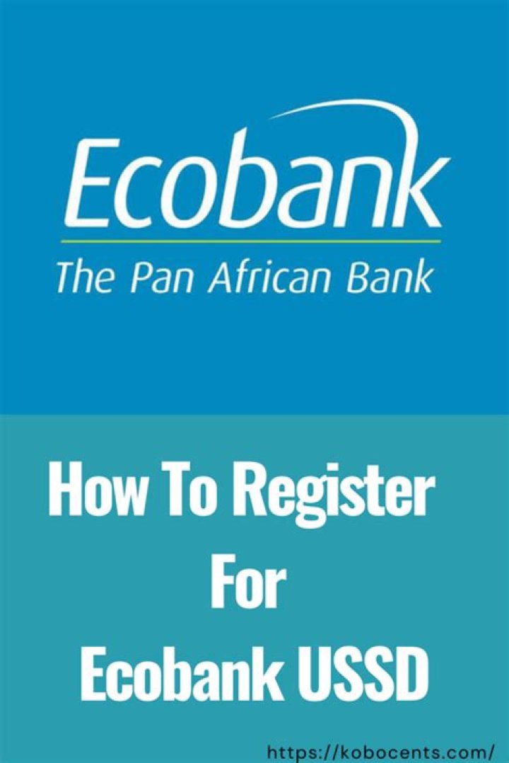Ecobank Transfer Code Nigeria, Register, Activate Eco Bank USSD Code