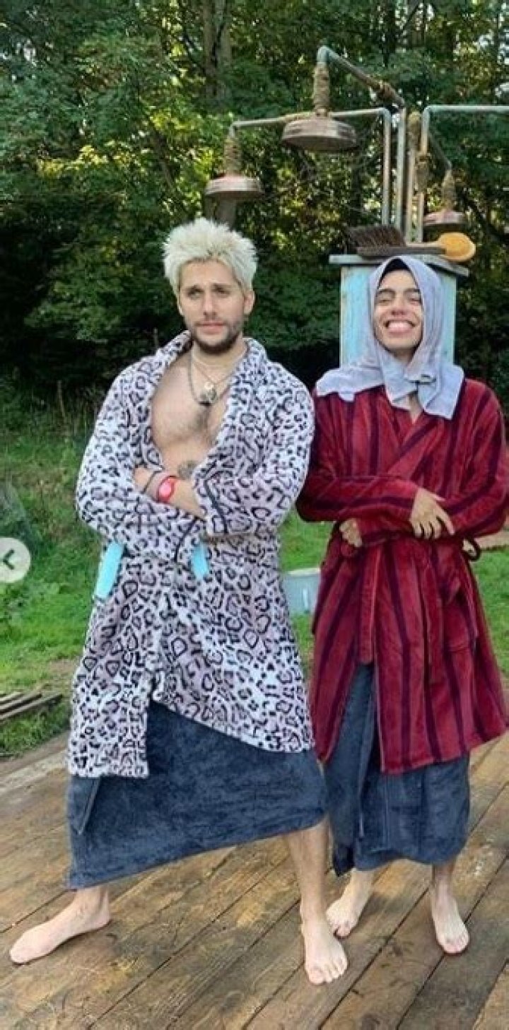 Emilien Vekemans in Panda dress