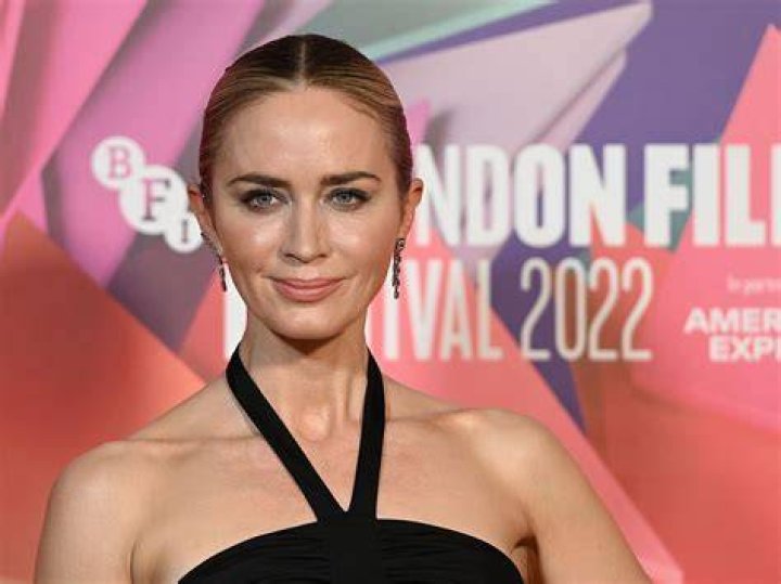Emily Blunt smiles as she celebrates Mother's Day with John Krasinski