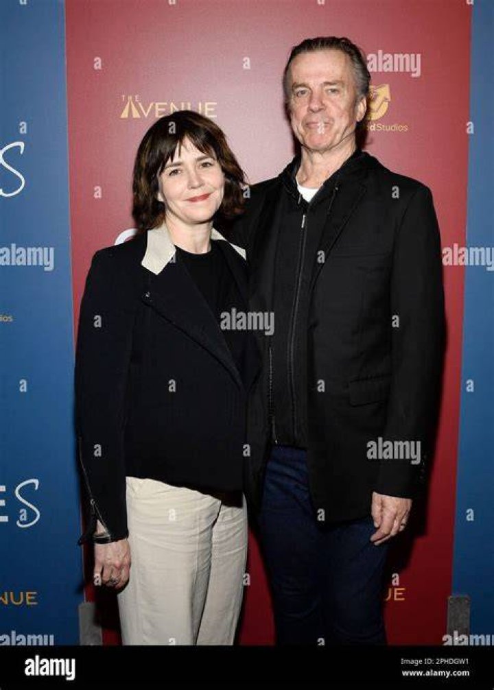 Emily Donahoe, left, and Michael O'Keefe attend the premiere of "One