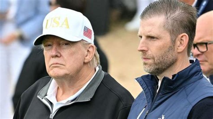 Eric Trump Appears to Steal Lemonade in Water Cup