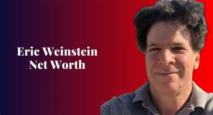 Eric Weinstein Net Worth How Rich IS The Hedge Fund Manager