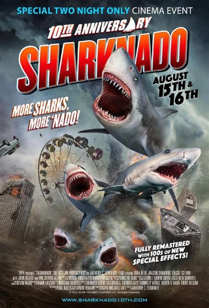 Exclusive Photos from the SHARKNADO Los Angeles Theatrical Event
