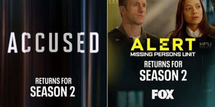 Fox Renews Accused and Alert: Missing Persons Unit for Season 2