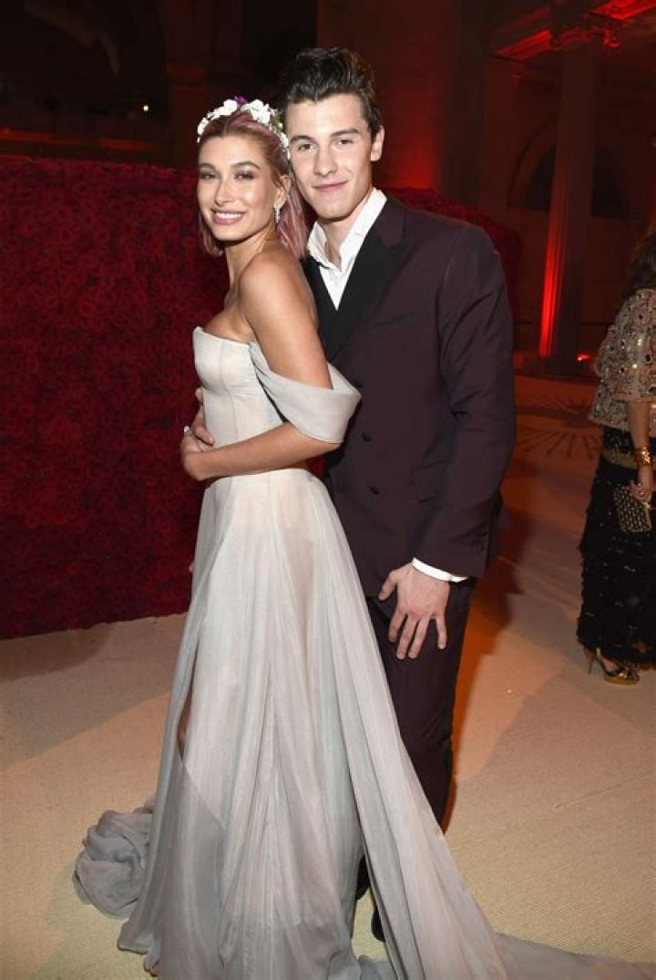 Hailey Baldwin and Shawn Mendes MET Gala 2018