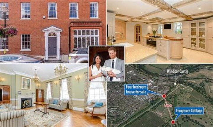House near Prince Harry and Meghan's Frogmore Cottage home on sale for