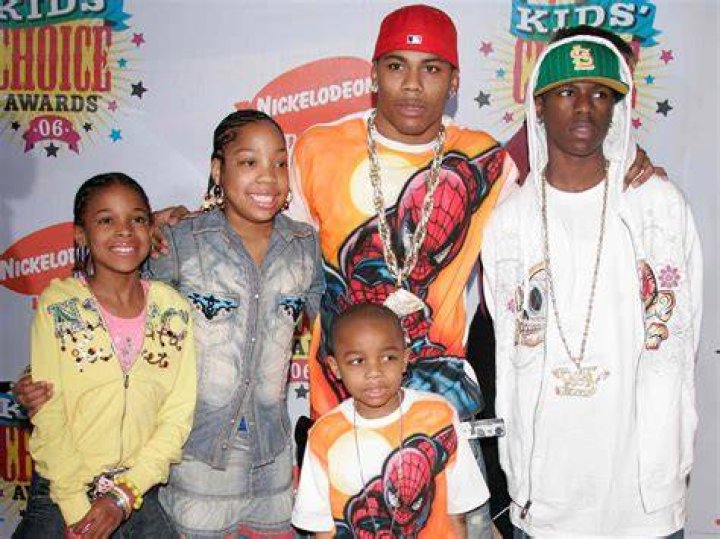 How many kids does Nelly have? What are Nelly’s niece and nephew ages?