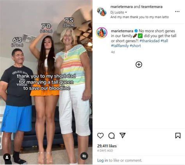 How tall is Marie Temara? TikTok star was 'bullied' and deemed 'too