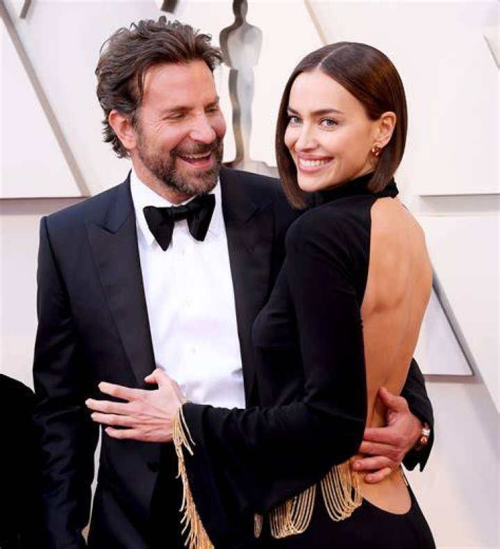 irina shayk and bradley cooper with their daughter lea