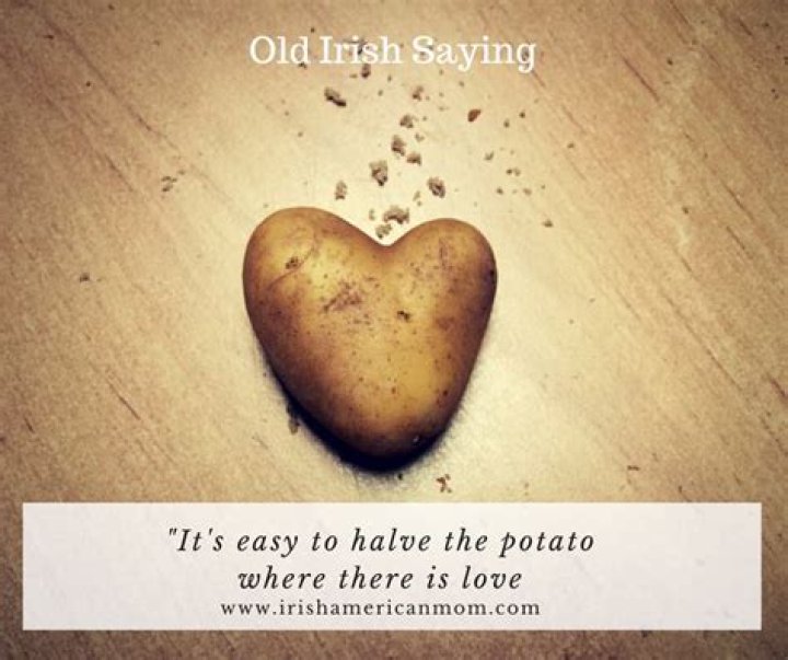 Irish Potato Sayings Irish American Mom