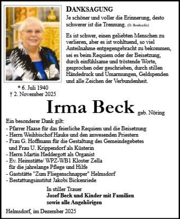 Irma Beck Trending