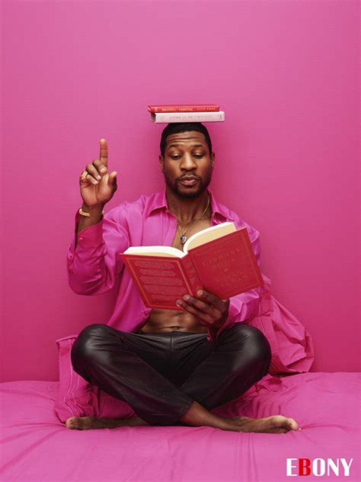 Jonathan Majors Scorches Ebony Magazine Unmuted News Trailblazing