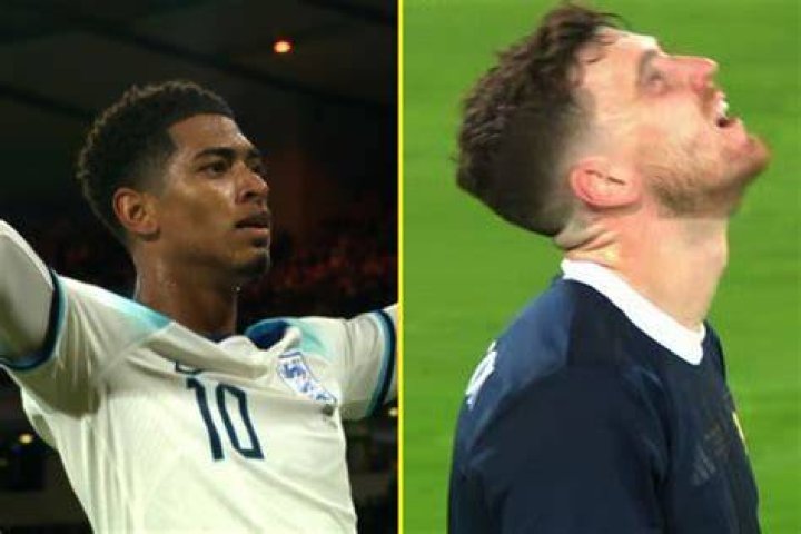 Jude Bellingham silences Scotland fans with England celebration to
