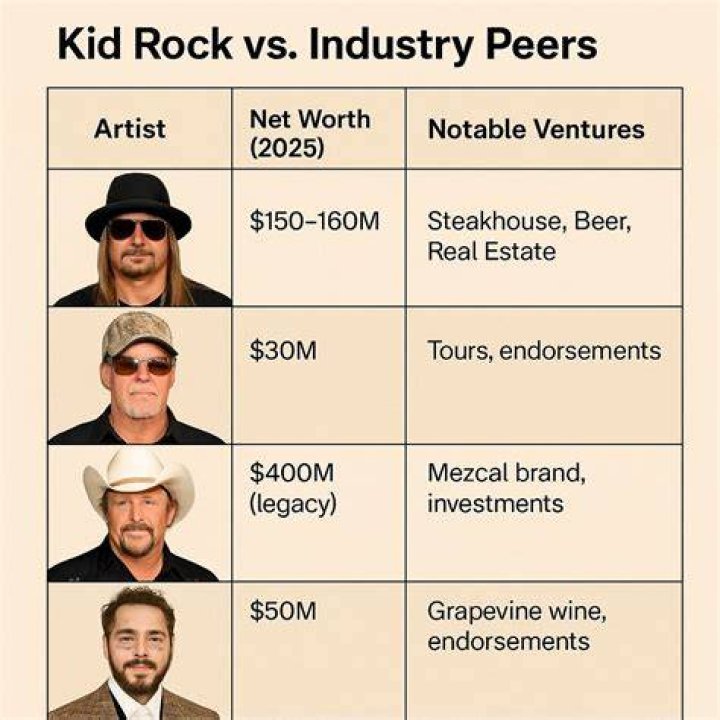 Kid Rock&rsquo;s Insane Net Worth In 2023