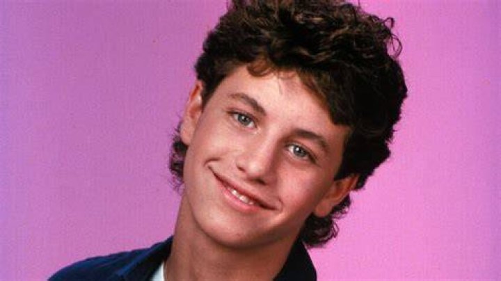 Kirk Cameron on the set of Growing Pains in 1986 Kirk cameron